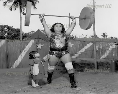 1900's Circus Performer's 8x10 Photo
