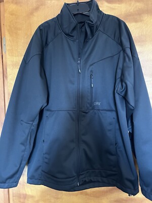 NWT Cirq Jacket  Mens XL Black Waterproof Softshell Full Zip Lined
