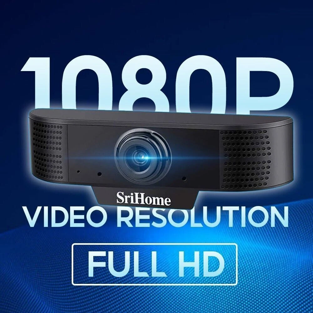 Srihome webcam para outlet pc ordenador 1080p sh037