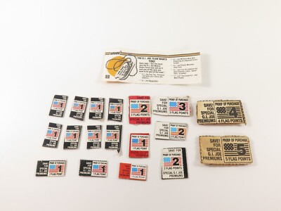 Vintage 1984 GI Joe Tiny Mobile Strike Force Insert Mail Away and Points ARAH