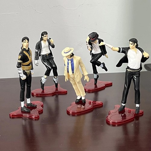 SHFiguarts Michael Jackson Action Figure Tuta Bianca MJ Classic Anime Toys - Foto 20 di 24