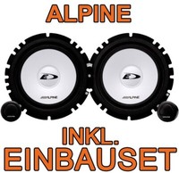 Vw Passat 3BG Golf 4 Polo 9N Alpine 16Cm 2-Wege Frontsystem Lautsprecher Boxen