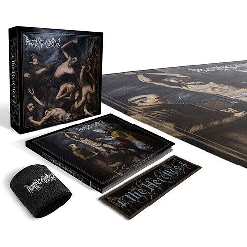 ROTTING CHRIST - THE HERETICS BOX DIG CD POSTER PATCH WRISTBAND LIM. 6000 COPIES - Foto 1 di 7