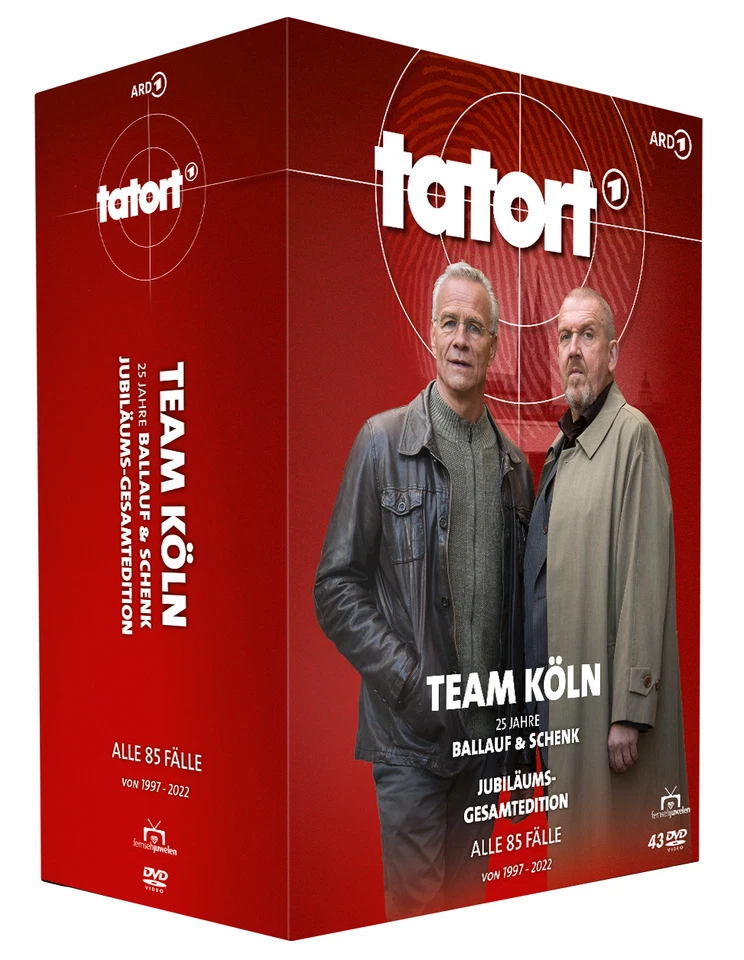 Tatort Köln - Ballauf und Schenk - Gesamtedition (Klaus J. Behrendt) [43 DVDs] - Bild 4 von 4