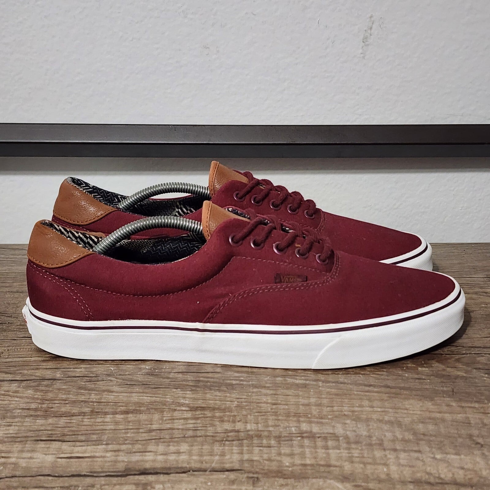 Vans Era 59 Men's Skate Shoes Size 13 Burgundy Gem