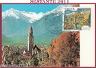 ITALY MAXIMUM MAXI CARD ROME 588 MERANO 1986 VIEW KURHAUS B450
