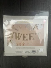 NIP My Mind's Eye Vintage Style 45 Gold Glitter Letters & 10 Numbers Banner