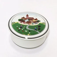 Villeroy & Boch Design Naif Porcelain Trinket Box