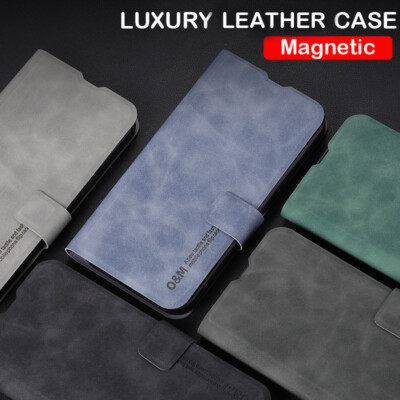 For Oppo A58 A57 A97 A96 A94 A91 A36 A15 Leather Flip Magnetic Wallet Case Cover