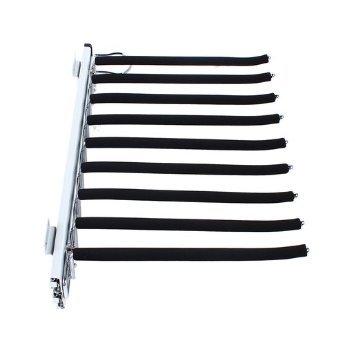 Wardrobe Pull Out Clothes Sliding Rail Trousers Hangers Rack Closet Organizer - Picture 9 of 13
