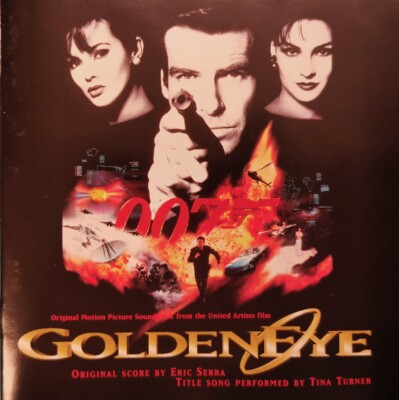 GOLDENEYE ~ ERIC SERRA ~ TINA TURNER ~ JAMES BOND 007 ~ CD in Top Zustand
