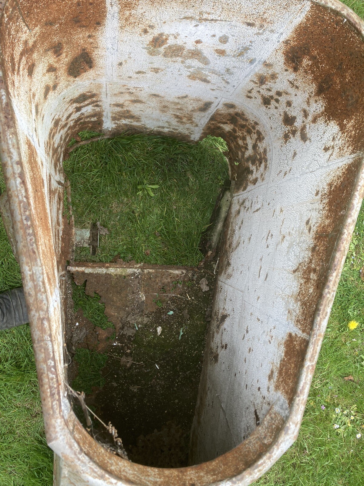 Antique zinc slipper bath eBay