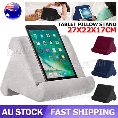 Tablet Pillow Stands For iPad Book Reader Holder Rest Laps Reading Cushion AU - image 1 of 4