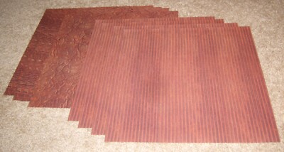 Creative Imaginations Single Sided Papers (8) Marah Johnson Corrugated Rust