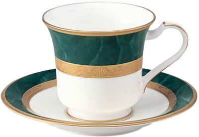Noritake Cup & saucer 220cc Fitz Gerald Green / Japan Genuine Y59589/4712 gift