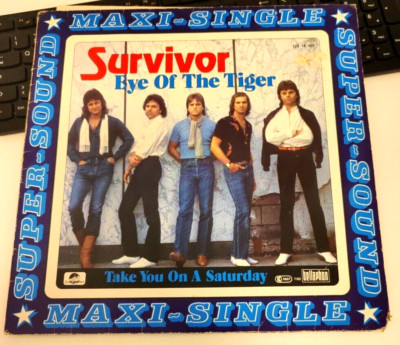 Survivor / Eye of the Tiger Soundtrack Rocky III / 1982   Maxi Vinyl