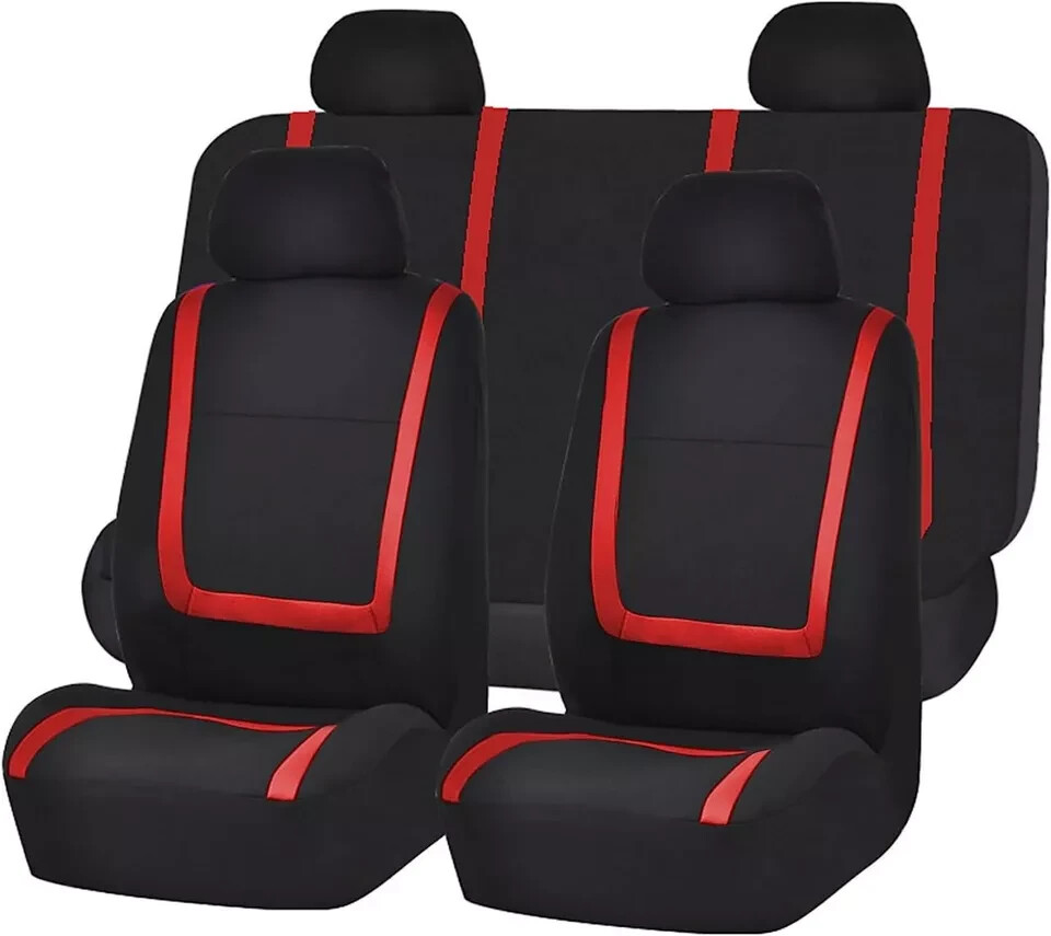 For All SUZUKI Car Seat Covers Universal 5pcs Full Set Durable Fit