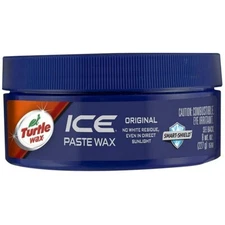 Turtle Wax ICE Paste Wax No White Residue 8 OZ Discontinued NEW