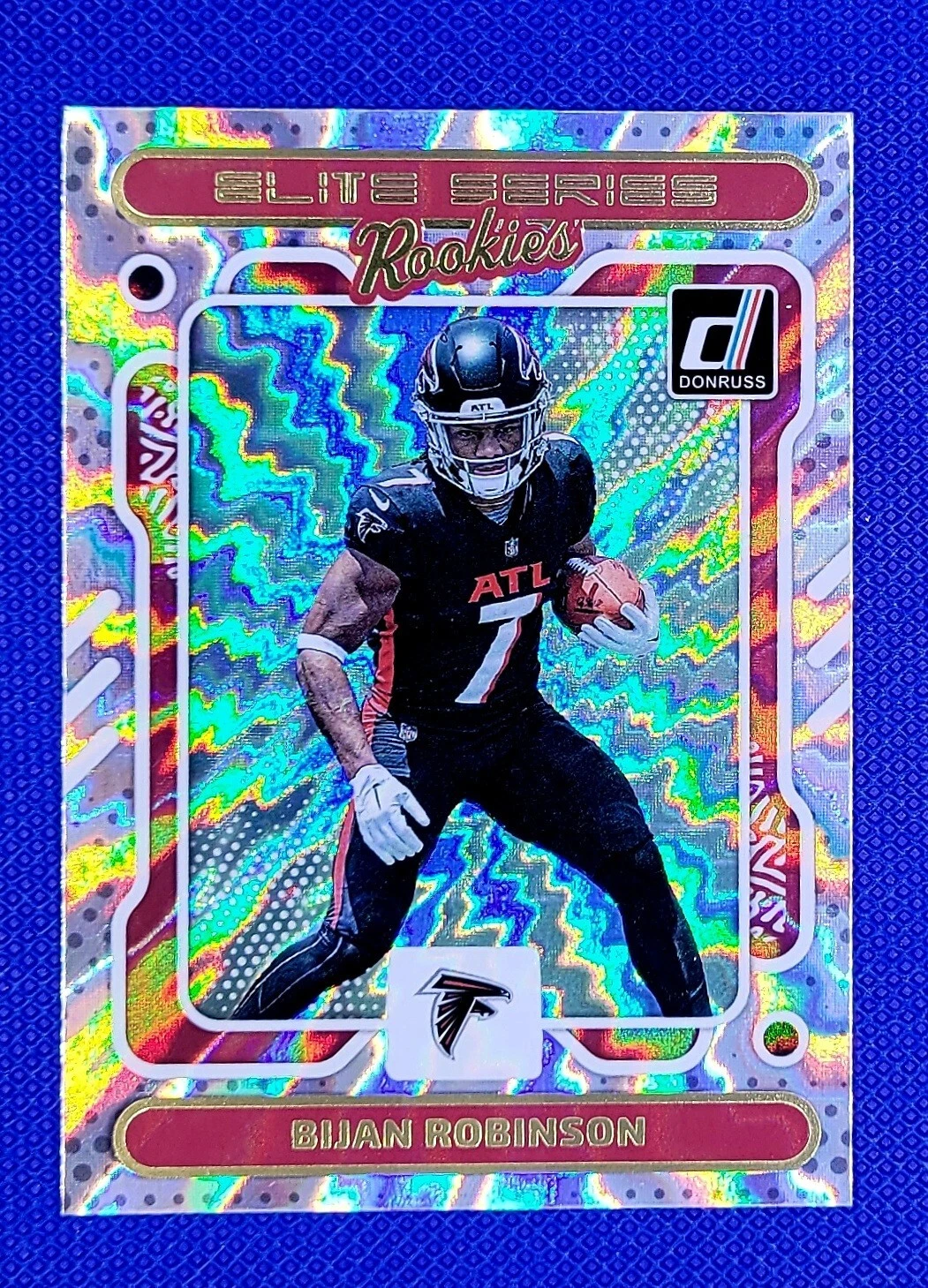 2023 Donruss Elite Series Rookies Bijan Robinson #4 Atlanta Falcons Rookie