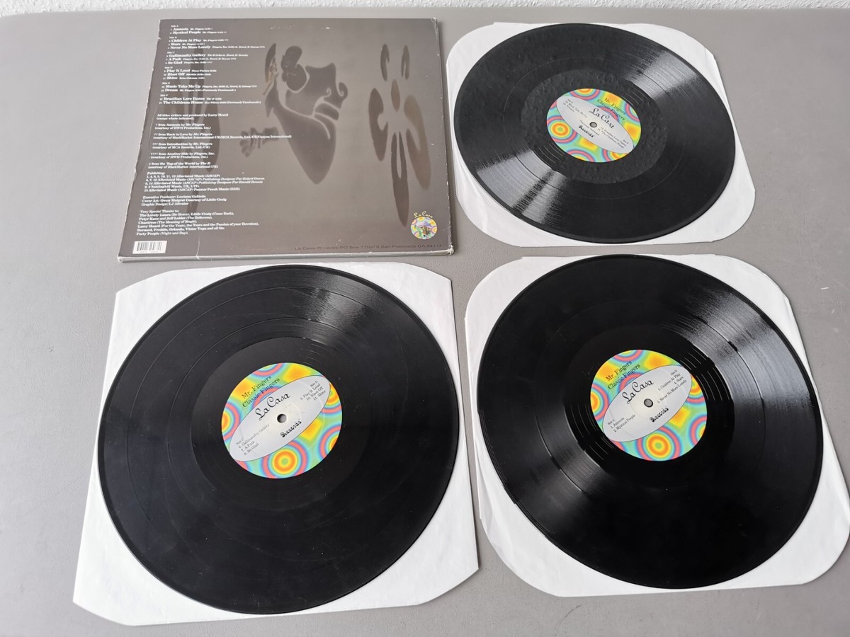 MR. FINGERS ( LARRY HEARD ) original Vinyl 3LP Classic Fingers