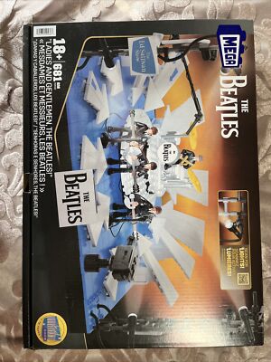BEATLES! NEW SEALED Mega Blocks Ladies & Gentlemen The Beatles! Ed Sullivan Set