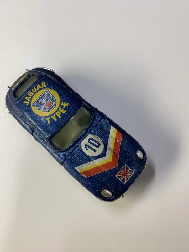 Jaguar 4.2 tipo E. #1010 1/64 vintage Yatming 1:64 suelto difícil de encontrar Foto 2 de 4