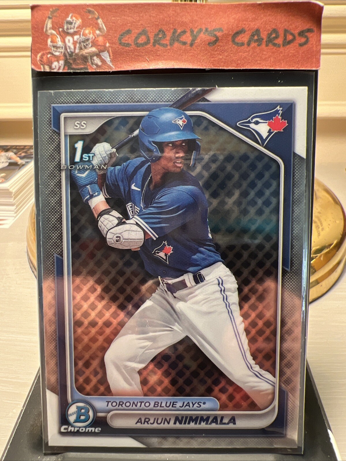 2024 Bowman Baseball Arjun Nimmala Chrome 1st Card #BCP-142