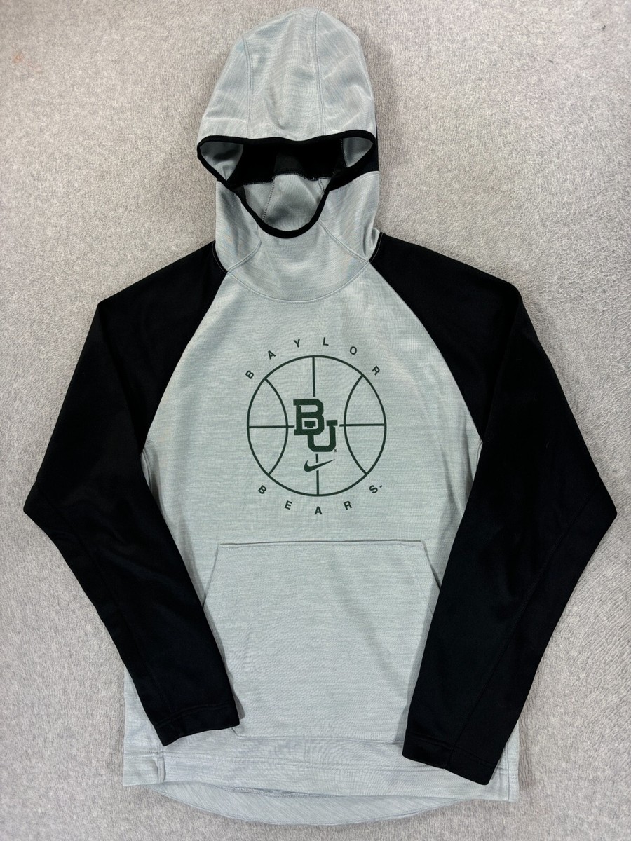 Baylor Bears Nike Dri Fit Athletic Basketball Hoodie Sweatshirt