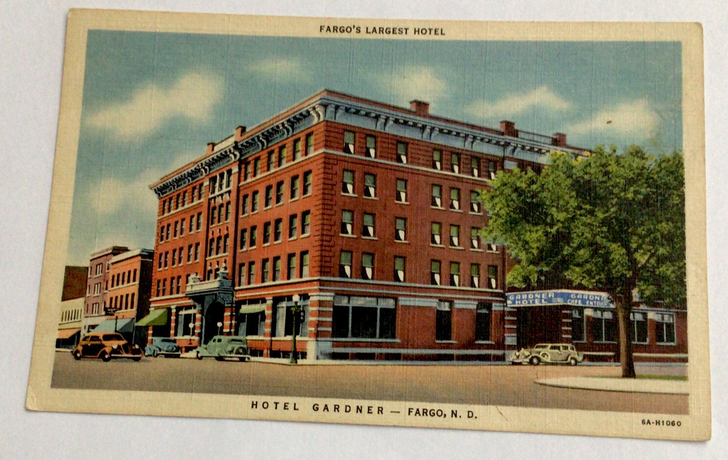 Fargo North Dakota Hotel Gardner Postcard 1 eBay