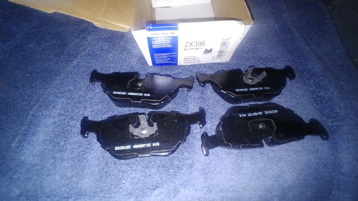 Wagner ZX396 Semi-Metallic Disc Brake Pads - Rear BMW | eBay