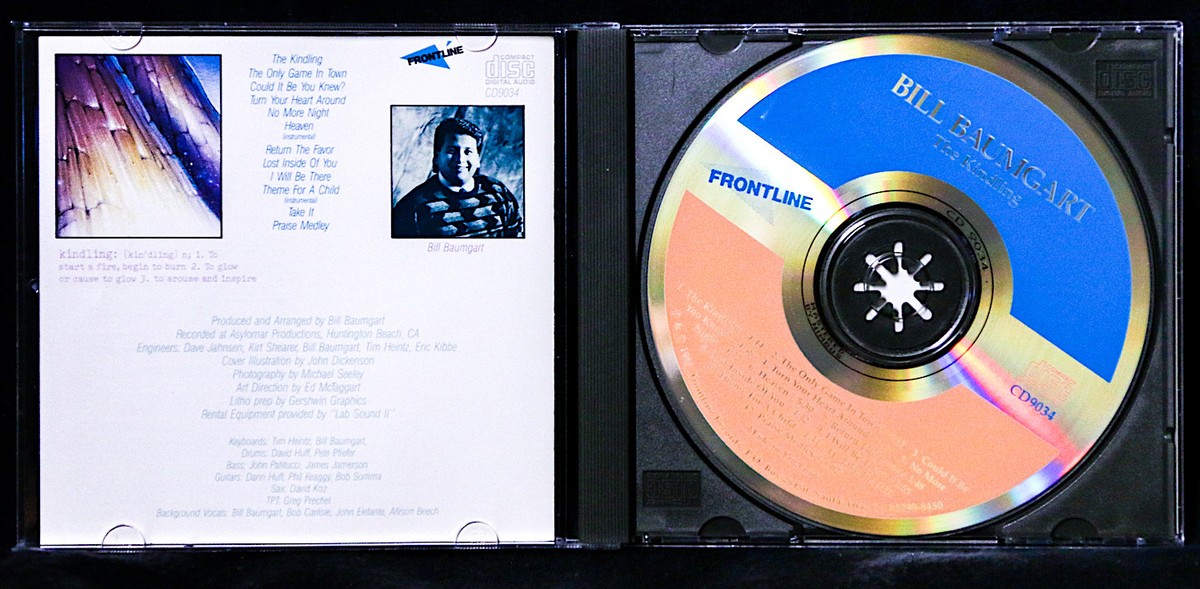 BILL BAUMGART The Kindling 1988 CD PHIL KEAGGY DANN HUFF | eBay