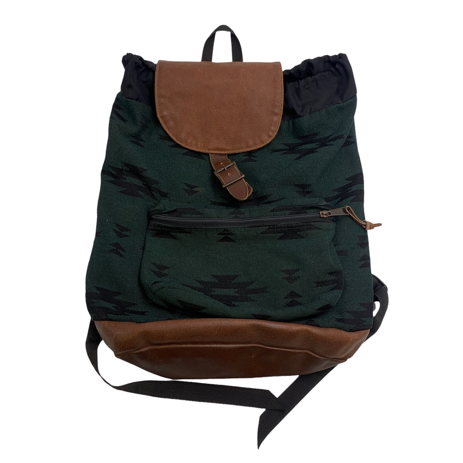 Jansport 1980s Canvas Aztec Backpack Hiking Camping G… Gem