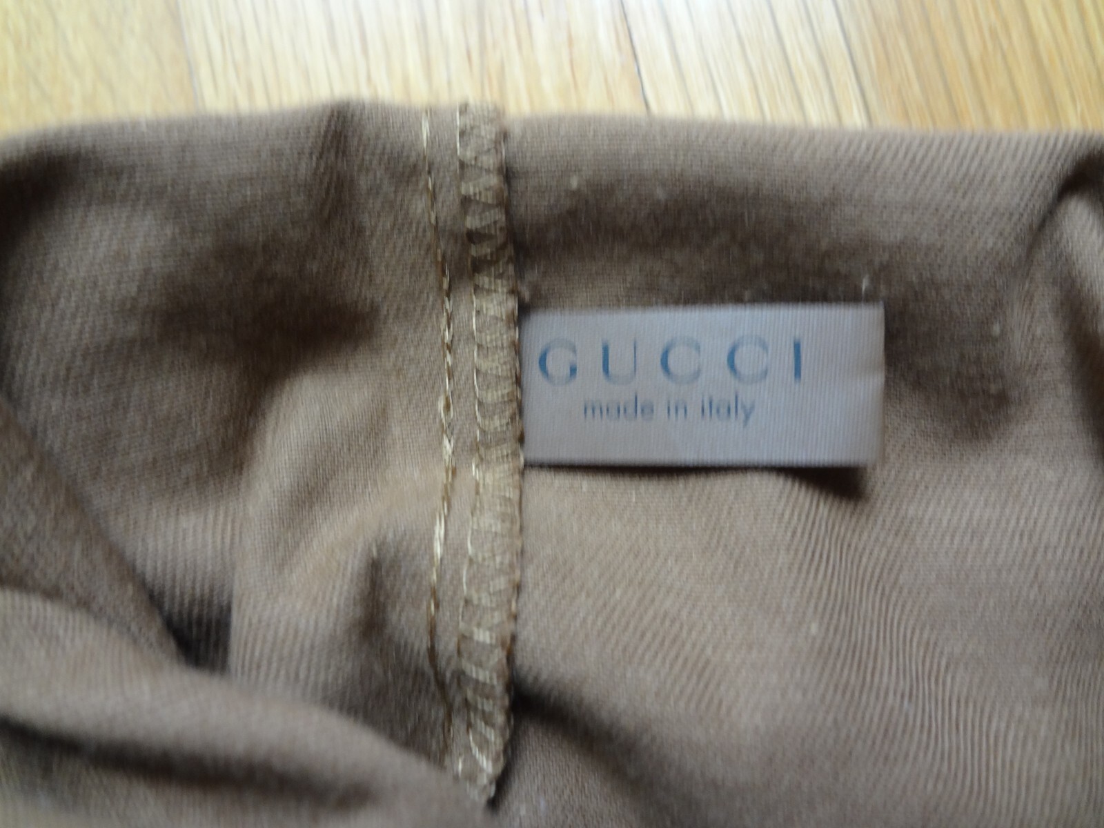 Gucci Signature Authentic Brown Cotton Storage Du… - image 4