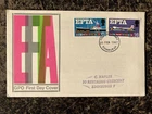 United Kingdom 1967 - EFTA FDC with stamps set