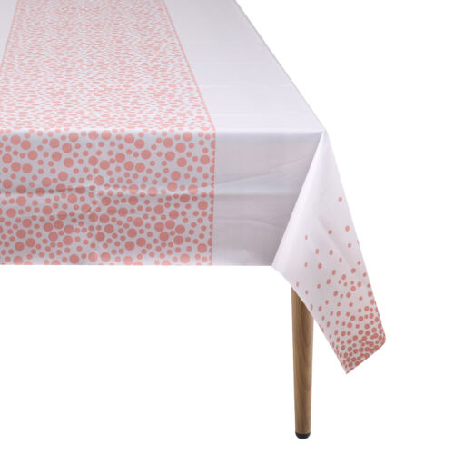 Plastic Table Cover Cloth Wipe Clean Party Tablecovers Cloths Round or Rectangle - Picture 46 of 139