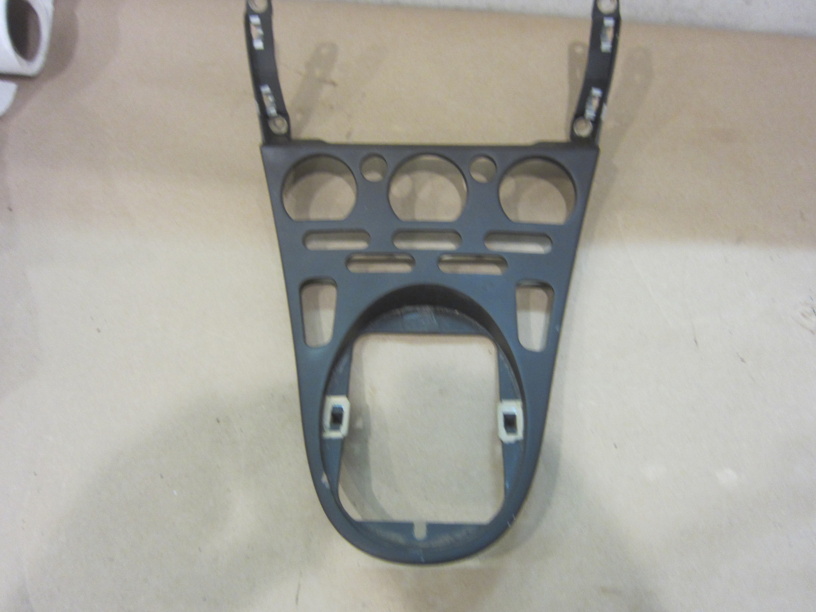 Maserati 4200 - Center Console Aluminum Switch Plate - P/N 980138118