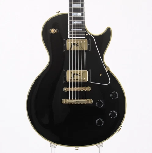 Tokai Les Paul Custom Black LC308-CM BB Electric Guitar W/Hard Case Used Product