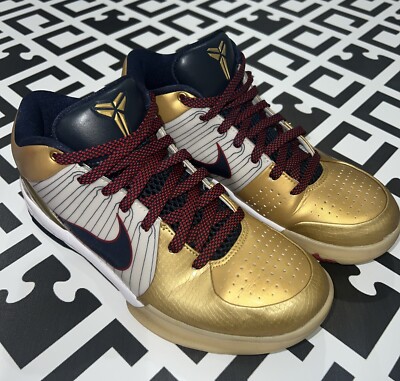NIKE ZOOM KOBE 4 OLYMPIC GOLD MEDAL SIZE 9 OG | eBay