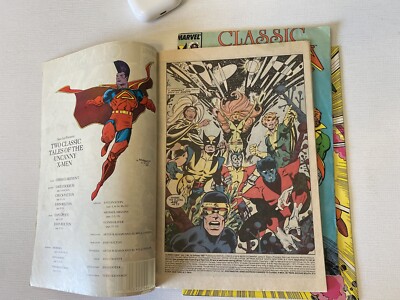 Classic X-Men Issues #13-15 in VG/FN — Reprints by Marvel, 1987 | eBay