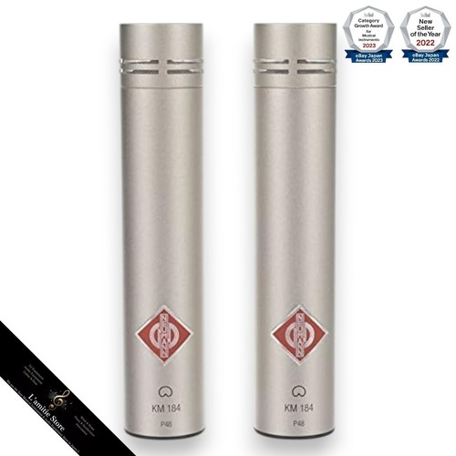 Neumann KM184 Stereo Set Cardioide Condensador Micrófono Par Níquel KM 184 Japón - Imagen 7 de 10