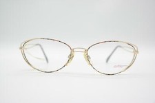 Vintage Atrio 2356 Gold Multicolored Oval Glasses Eyeglass Frame NOS