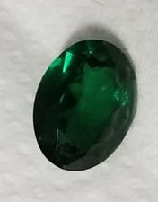 5 Ct Ovale Smeraldo Nuovo Vintage Originale Corindone Fatto in Svizzera 8