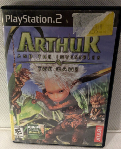 Arthur and the Invisibles The Game (Sony Playstation 2 2007) PS2 Atari