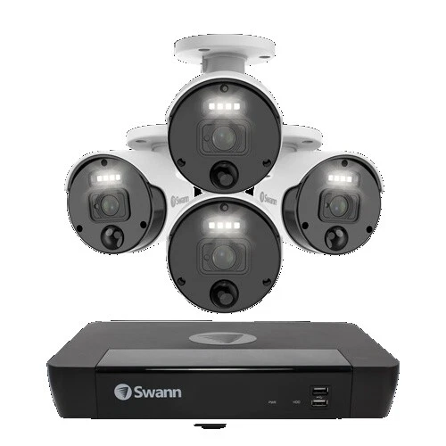 Swann IP & Smart Security Camera Systems 4 Cameras Included