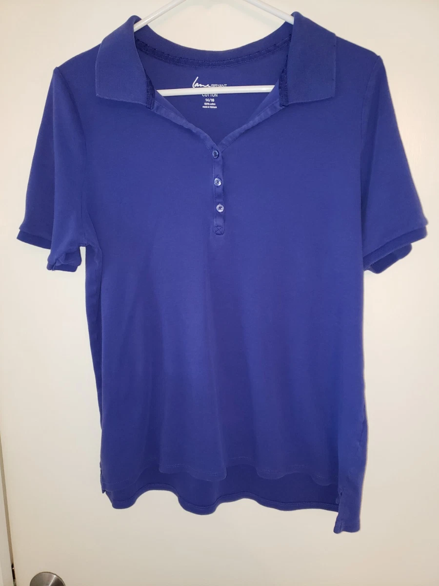 Lane bryant polo clearance shirt