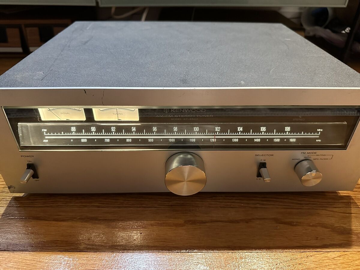 Kenwood KT-6500 Stereo AM/FM Tuner | JAPAN | TESTED WORKING Kenwood KT-6500 Stereo AM/FM Tuner | JAPAN | TESTED WORKING
