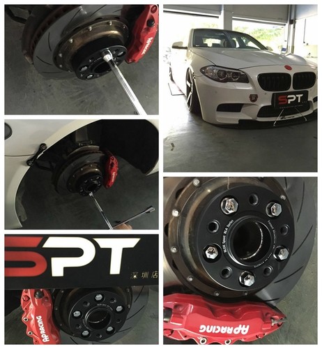 Pair 2" Wheel Spacers BMW Wide Spacer 525i 528i 530i 535i M5 Z3 Z4 640i 645ci - Picture 9 of 10