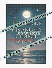 1000 piece jigsaw puzzle Angels Moon Scripture angel christian