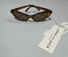 Janie and Jack Cat Eye Sunglasses Tortoiseshell Kids Girls 2-4 Years Beach Pool