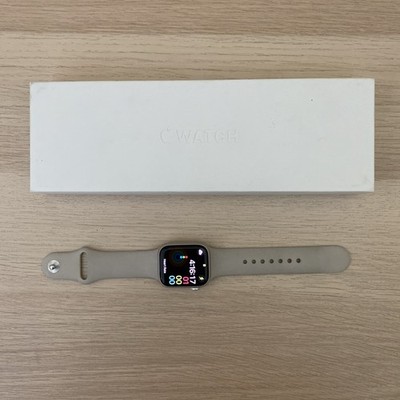 Apple Watch Series 9 41mm GPS Starlight Sport Band w/ Power Adaptor